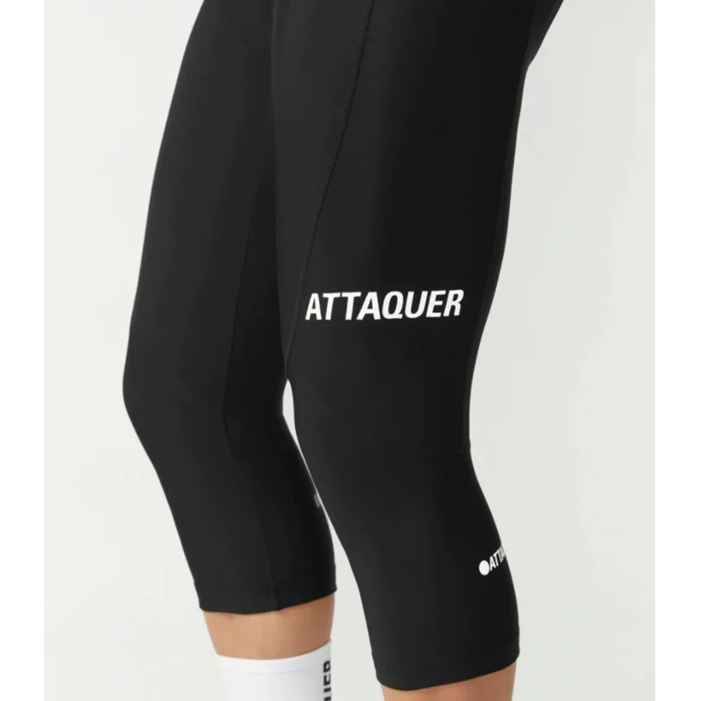 Cycling Gear Jersey - All Day 3/4 Bib Black/white Logo