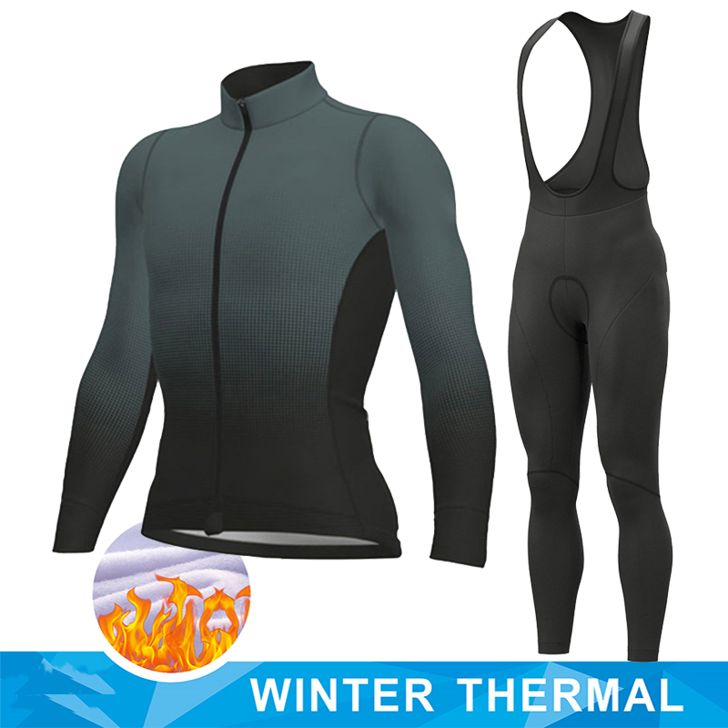 Cycling Bib Shorts - 2026 Pro Warm Winter Thermal Fleece