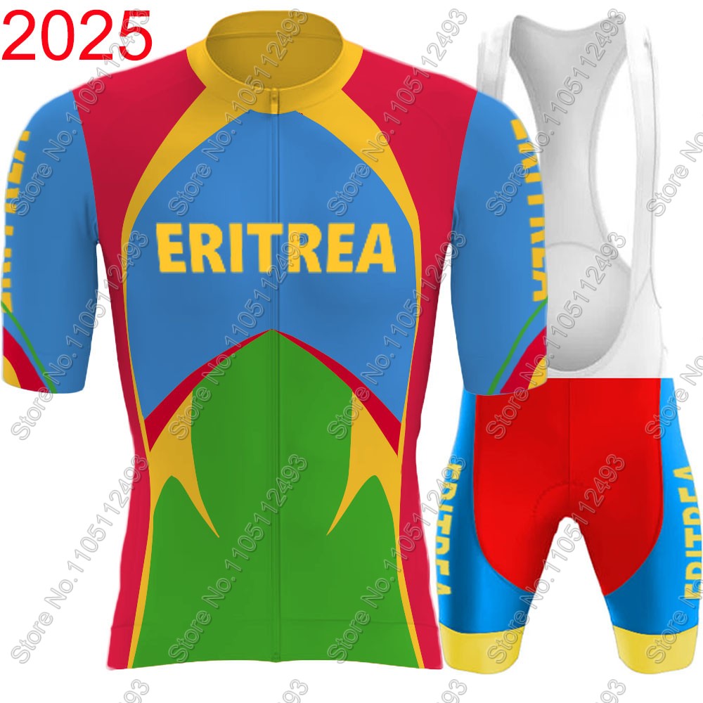 2025 Eritrea National Team Cyc - đánh giá và giá Cycling Gear Jersey